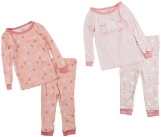 Thumbnail 1: Goodnight Llama Baby Girls 4 Pc Halloween Pajama Pants Sets 