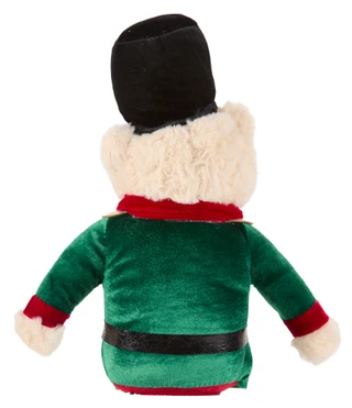 Thumbnail 2: Magical Season 27 in Christmas Velvet Clad Teddy Bear Decor 