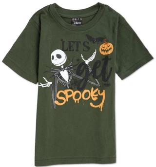 Thumbnail 1: Disney Little Boys Halloween Let's Get Spooky Tee 