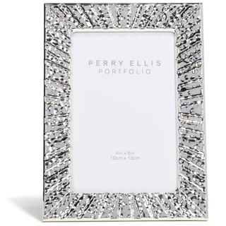 Thumbnail 2: Perry Ellis Portfolio 4x6 Sunburst Picture Frame 