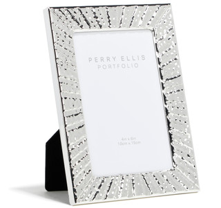 Thumbnail 1: Perry Ellis Portfolio 4x6 Sunburst Picture Frame 