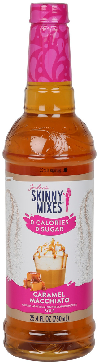 Thumbnail 1: Jordan's Skinny Mixes 25.4 oz Caramel Macchiato Syrup 