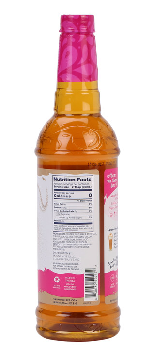 Thumbnail 2: Jordan's Skinny Mixes 25.4 oz Caramel Macchiato Syrup 