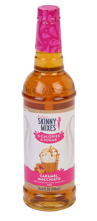 Thumbnail 1: Jordan's Skinny Mixes 25.4 oz Caramel Macchiato Syrup 