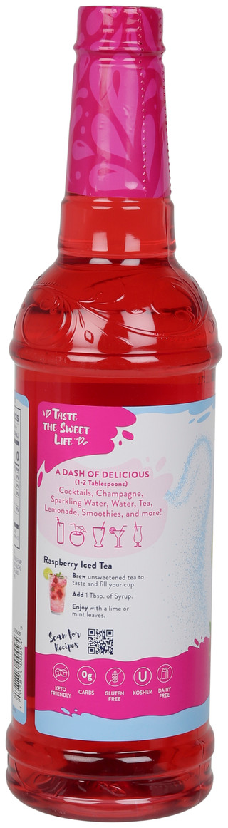 Thumbnail 2: Jordan's Skinny Mixes 25.4 oz Raspberry Syrup  