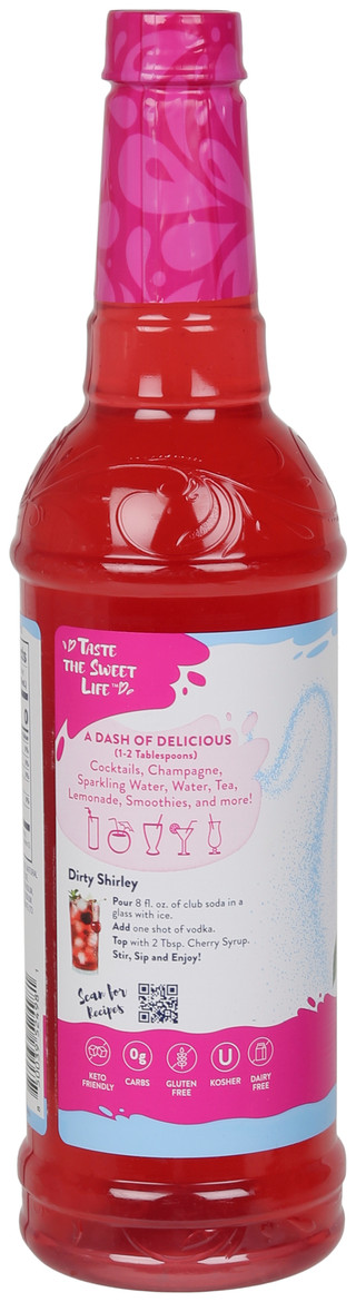 Thumbnail 2: Jordans Skinny Mixes 25.4 oz Cherry Syrup  