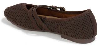 Thumbnail 3: Jellypop  Womens Zavari Suede Double Strap Flats 