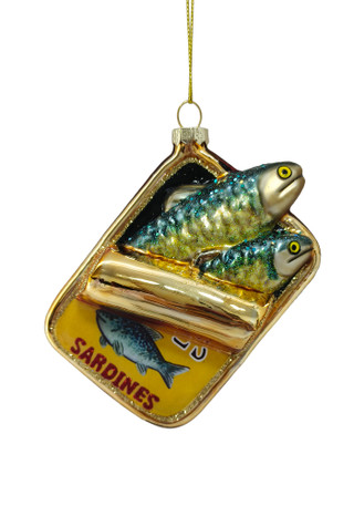 Thumbnail 1: Magical Season Sardines Glass Ornament 