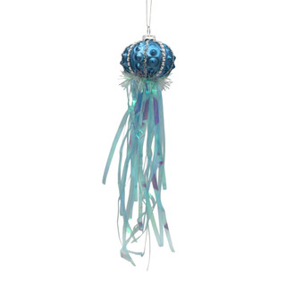 Thumbnail 1: Magical Season Glass Jellyfish with Beads Ornament 