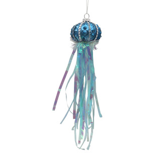 Thumbnail 2: Magical Season Glass Jellyfish with Beads Ornament 
