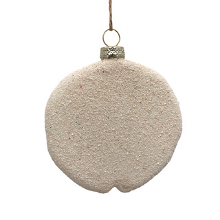 Thumbnail 2: Magical Season Glass Sand Dollar with Beads Ornament 