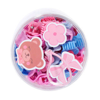 Thumbnail 3: Underonesky Girls 80 Pc Mini Bear Claw Clips 