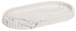 Thumbnail 1: DWELL Scallop Stone Tray  