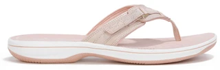 Thumbnail 3: Clarks Women's Cloudsteppers Adjustable Flip Flops 