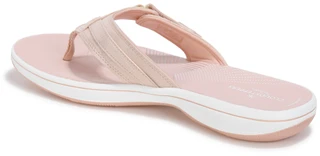 Thumbnail 4: Clarks Women's Cloudsteppers Adjustable Flip Flops 