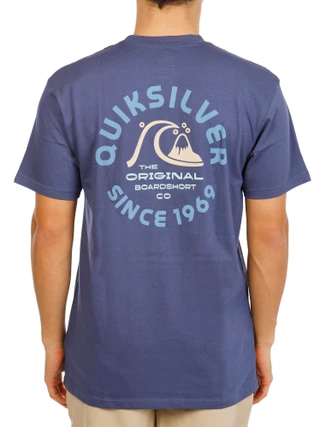 Thumbnail 1: Quiksilver Men's Short Sleeve Graphic Crew Neck Tee 