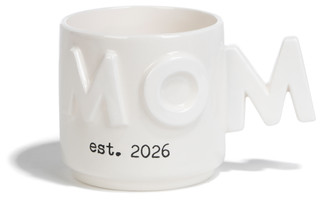 Thumbnail 1: Mud Pie Mom Letter Handle Mug  