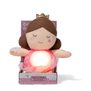 Thumbnail 1: DREAMGRO Princess Light-Up Lullaby Soother Plush Doll 