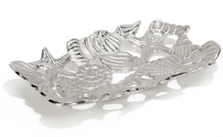 Thumbnail 1: Home Decor Factory Coastal Decor Accent Tray 