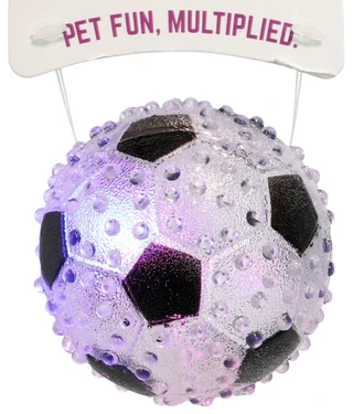 Thumbnail 3: Multipet LED Light Up Sports Ball Dog Toy  