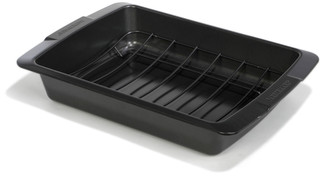 Thumbnail 1: Farberware 14.75in x 10.75in Non-stick Roaster with Rack  