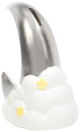 Thumbnail 2: Lenox Sweet Dreams Moon Coin Bank 
