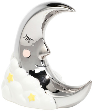 Thumbnail 1: Lenox Sweet Dreams Moon Coin Bank 