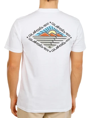 Thumbnail 1: Quiksilver Men's Short Sleeve Graphic Crew Neck Tee 