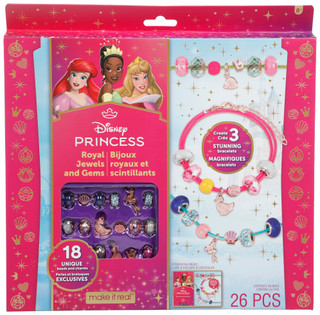 Thumbnail 1: Disney Princess Ultimate Princess DIY Jewels and Gems Jewelry Making Kit 