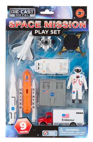 Thumbnail 1: Brooklyn Lollipops 9 Pc Space Mission Play Set 