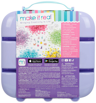 Thumbnail 2: Make It Real 1443 Pc Creator Bead Studio Set 