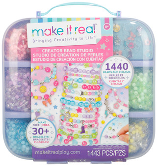 Thumbnail 1: Make It Real 1443 Pc Creator Bead Studio Set 
