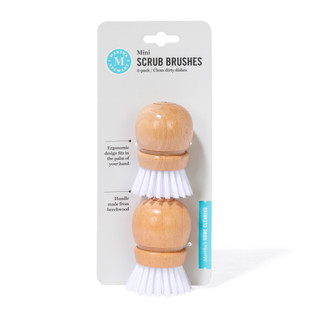 Thumbnail 1: Martha Stewart 2 Pk Mini Scrub Brush Set 
