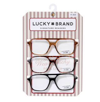 Thumbnail 1: Lucky Brand 3 Pk Aviator Multi Signature Readers  