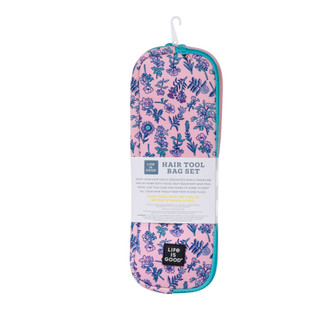 Thumbnail 3: Life is Good 2 Pk Hair Tool Bag Set 