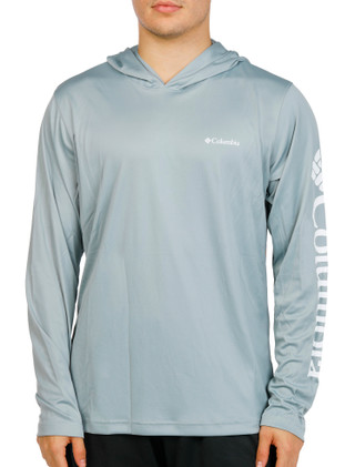 Thumbnail 1: Columbia Men's Long Sleeve Hooded Performance Shirt 