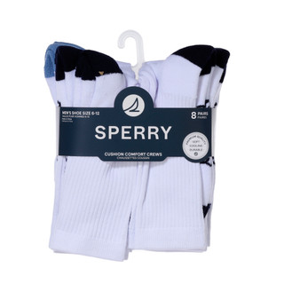 Thumbnail 1: Sperry Men's 8 Pk Cushion Comfort Crew Socks 