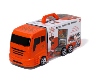 Thumbnail 3: Black & Decker 36 Pc Mobile Service Garage Toy Set 