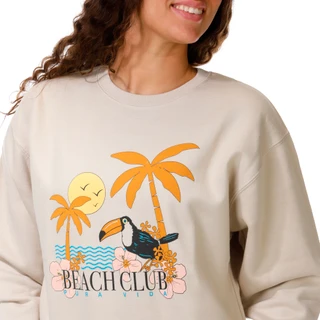 Thumbnail 2: PURA VIDA Junior's Long Sleeve Graphic Crew Neck Sweatshirt 