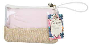 Thumbnail 1: Lifestyle Extra Large Hair Turban & Reuseable Bag 
