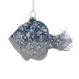 Thumbnail 2: Magical Season Glass Tropical Fish Ornament 