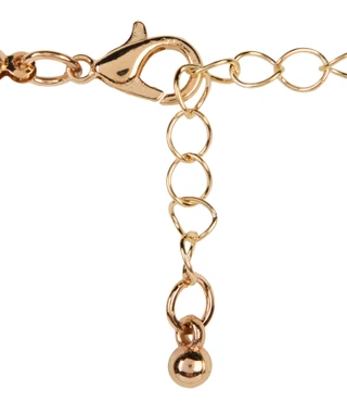 Thumbnail 3: Nautica Gold Multi-Cluster Charm Necklace 