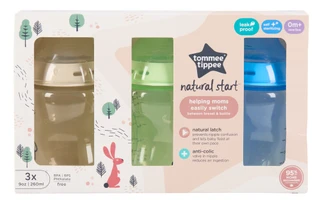 Thumbnail 1: Tommee Tippee 3 Pk Natural Start Bottles  