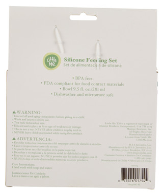 Thumbnail 2: Little Me 2 Pc Silicone Feeding Set  