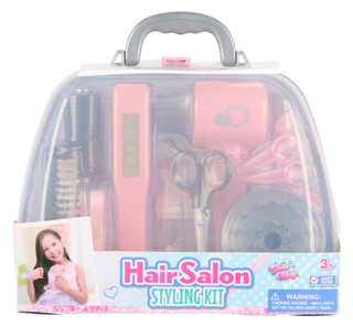 Thumbnail 1: Brooklyn Lollipop 14 Pc Hair Salon Styling Kit Playset 