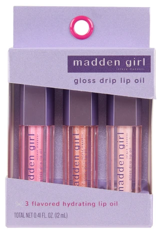 Thumbnail 1: Madden Girl 3 Pk Gloss Drip Lip Oils 