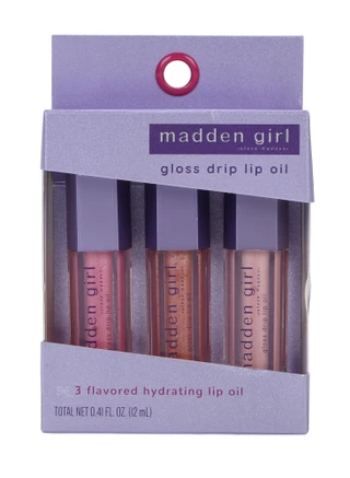 Thumbnail 1: Madden Girl 3 Pk Gloss Drip Lip Oils 
