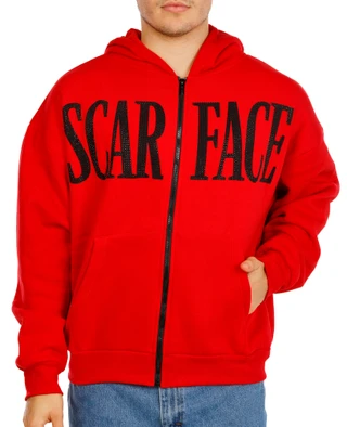 Thumbnail 2: Reason Men's Embellished & Graphic Full Zip Hoodie 