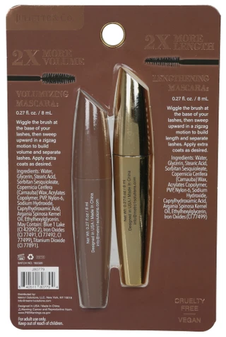 Thumbnail 2: Juliette & Co.  2 Pc Mascara Set 