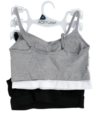 Thumbnail 2: Nautica Women's 3 Pk Seamless Bralettes 